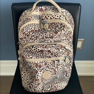Kipling leopard Backpack